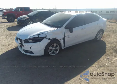 2016 Dodge Dart Sxt z USA, uszkodzony, nr VIN 1C3CDFBB5GD660545